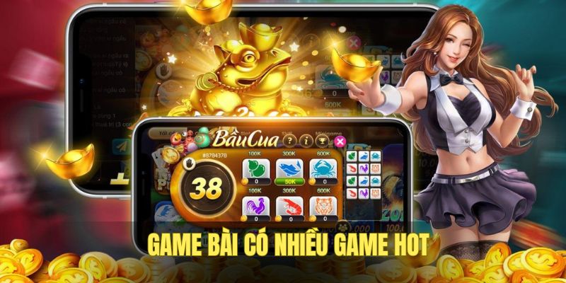 Game bài là sảnh cược tấp nập người chơi